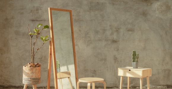 Furniture - Brown Wooden Table With Chair