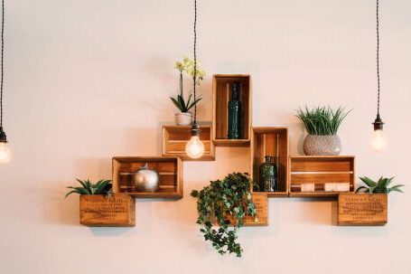 Lighting - Crates Mounted On Wall